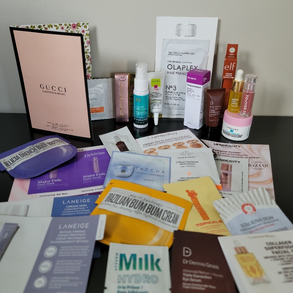 25+ Skincare and Makeup Samples Lot
